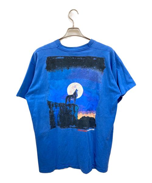 marlboro（マルボロ）marlboro (マルボロ) 90’ｓコヨーテプリントTシャツ/マルボロ ブルー サイズ:表記なしの古着・服飾アイテム