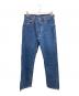 LEVI'S（リーバイス）の古着「501デニムパンツ/リーバイス/ボタン裏553 不均等V サンベニート工場 USA製」｜インディゴ