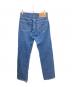 LEVI'S (リーバイス) 501デニムパンツ/リーバイス/ボタン裏553 不均等V サンベニート工場 USA製 インディゴ サイズ: 33/32：7000円