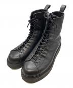 EMPORIO ARMANIエンポリオアルマーニ）の古着「ブーツ/エンポリオアルマーニ/X4M361」｜ブラック