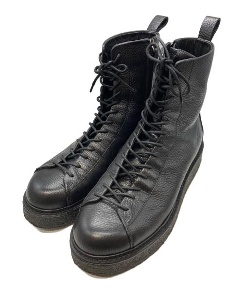 EMPORIO ARMANI（エンポリオアルマーニ）EMPORIO ARMANI (エンポリオアルマーニ) ブーツ/エンポリオアルマーニ/X4M361 ブラック サイズ:10の古着・服飾アイテム