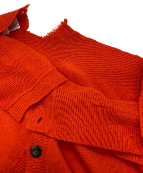 DIESEL（ディーゼル）DIESEL (ディーゼル) M-LOUISIANA刺繍ニットカーディガン レッド サイズ:XXSの古着・服飾アイテム