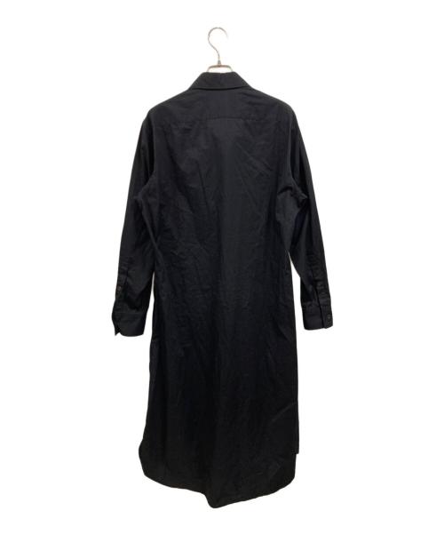 s'yte Yohji Yamamoto（サイト ヨウジヤマモト）s'yte Yohji Yamamoto (サイト ヨウジヤマモト) シャツワンピース/サイト ヨウジヤマモト/UK-B33-030 ブラック サイズ:Ｍの古着・服飾アイテム