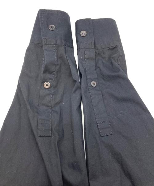 s'yte Yohji Yamamoto（サイト ヨウジヤマモト）s'yte Yohji Yamamoto (サイト ヨウジヤマモト) シャツワンピース/サイト ヨウジヤマモト/UK-B33-030 ブラック サイズ:Ｍの古着・服飾アイテム
