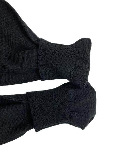 GROUND Y（グラウンドワイ）GROUND Y (グラウンドワイ) タートルネックロングニット/グラウンドワイ/GV-K02-951 ブラック サイズ:3の古着・服飾アイテム