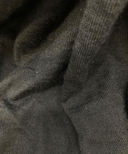 GROUND Y（グラウンドワイ）GROUND Y (グラウンドワイ) タートルネックロングニット/グラウンドワイ/GV-K02-951 ブラック サイズ:3の古着・服飾アイテム