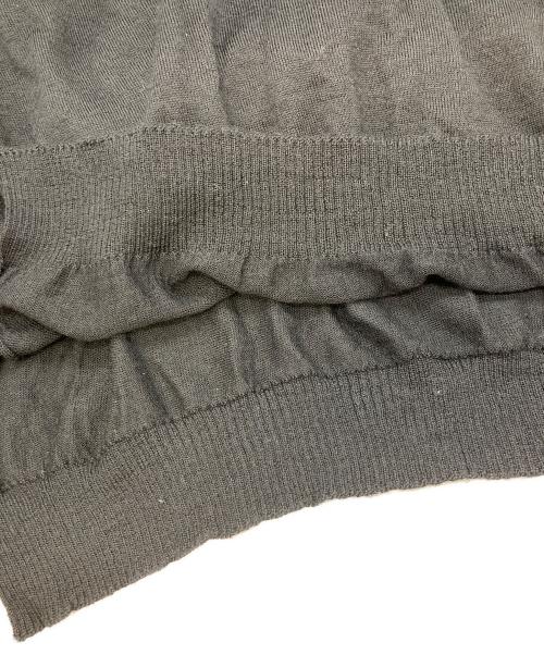 GROUND Y（グラウンドワイ）GROUND Y (グラウンドワイ) タートルネックロングニット/グラウンドワイ/GV-K02-951 ブラック サイズ:3の古着・服飾アイテム