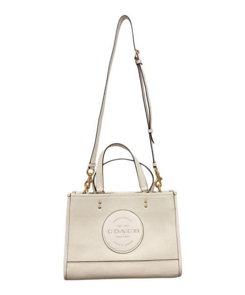 COACH（コーチ）COACH (コーチ) デンプシー キャリーオール ウィズ パッチ/コーチ/C2004 ホワイトの古着・服飾アイテム