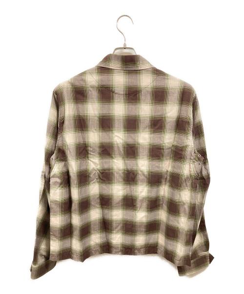 jieda（ジエダ）Jieda (ジエダ) ジャケット/ジエダ/Jie-24S-SH01 ブラウン×ホワイト サイズ:1の古着・服飾アイテム