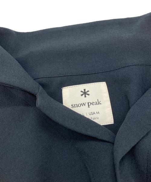 Snow peak（スノーピーク）Snow peak (スノーピーク) Quick Dry Crepe Weave Soft Shirt/スノーピーク/SH-20SU109 ブラック サイズ:Ｌの古着・服飾アイテム