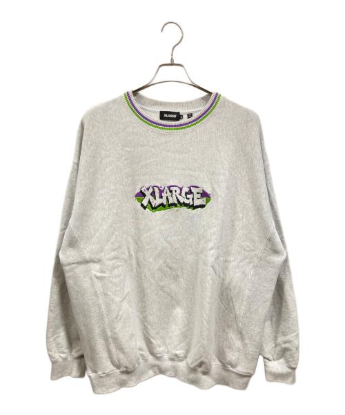 X-LARGE（エクストララージ）X-LARGE (エクストララージ) スウェット/エクストララージ/101224012020 ライトグレー サイズ:XLの古着・服飾アイテム