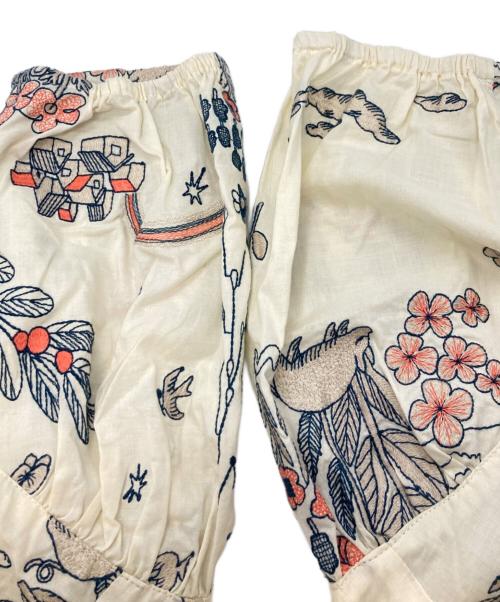 Marble SUD（マーブルシュッド）Marble SUD (マーブルシュッド) EMB rainbow ストリングSH/マーブルシュッド/05FS074001/25SS アイボリー サイズ:表記なしの古着・服飾アイテム