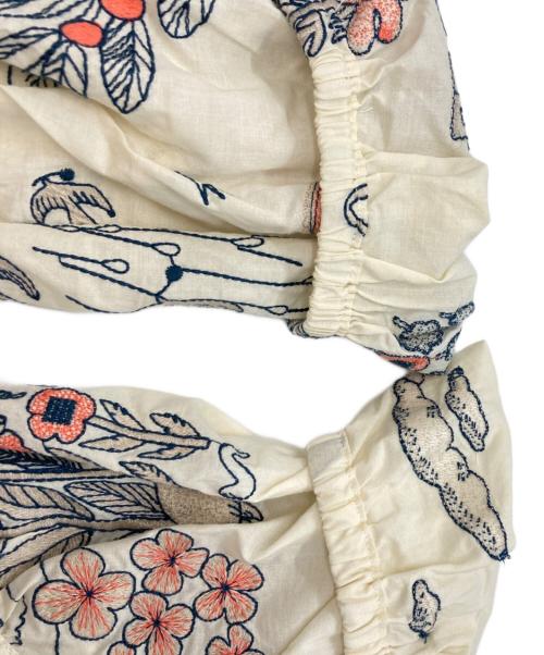 Marble SUD（マーブルシュッド）Marble SUD (マーブルシュッド) EMB rainbow ストリングSH/マーブルシュッド/05FS074001/25SS アイボリー サイズ:表記なしの古着・服飾アイテム