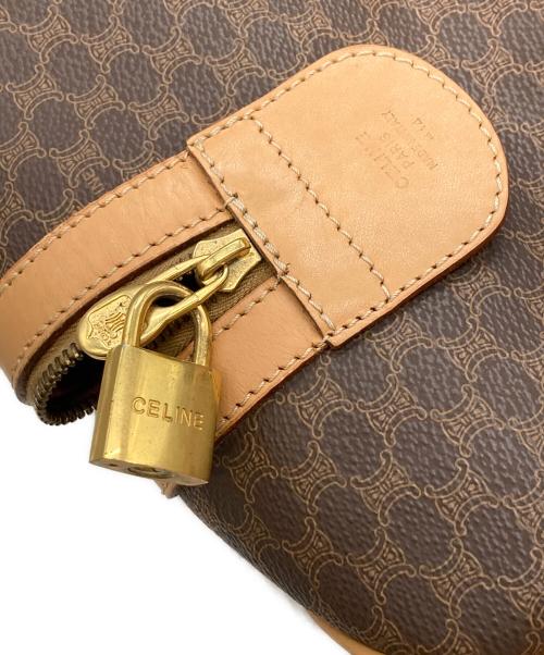 CELINE（セリーヌ）CELINE (セリーヌ) マカダム柄ボストンバッグ/セリーヌ ブラウンの古着・服飾アイテム