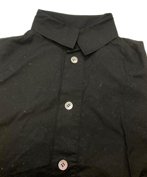 yohji yamamoto+noir（ヨウジヤマモトプリュスノアール）yohji yamamoto+noir (ヨウジヤマモトプリュスノアール) ノースリーブシャツ ブラック サイズ:2の古着・服飾アイテム