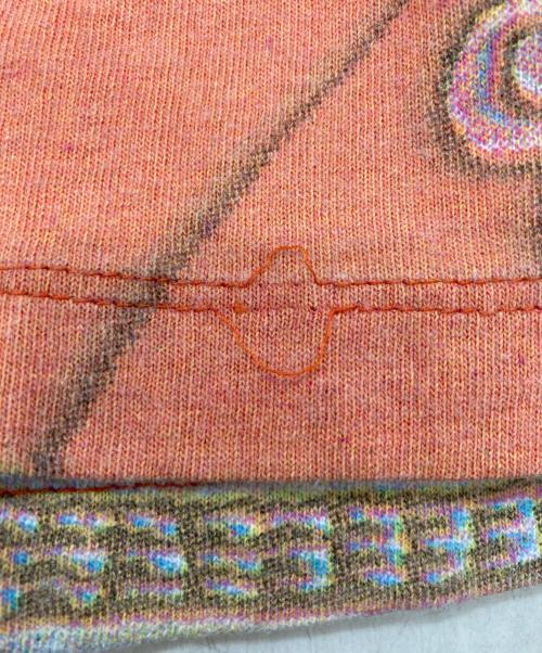 FRUIT OF THE LOOM（フルーツオブザルーム）FRUIT OF THE LOOM (フルーツオブザルーム) プリントTシャツ オレンジ サイズ:Lの古着・服飾アイテム