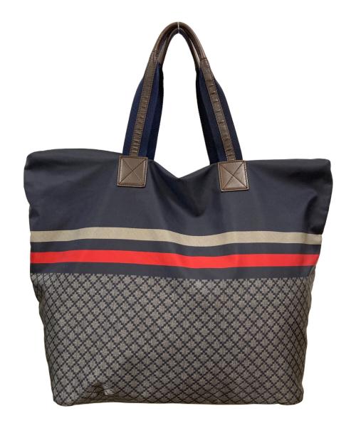 GUCCI（グッチ）GUCCI (グッチ) ディアマンテナイロントートバッグ/グッチ/268106 001998/001998 ネイビーの古着・服飾アイテム
