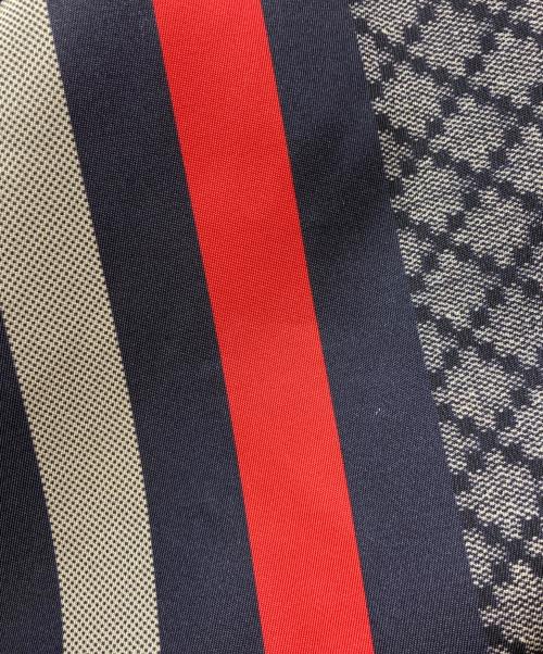 GUCCI（グッチ）GUCCI (グッチ) ディアマンテナイロントートバッグ/グッチ/268106 001998/001998 ネイビーの古着・服飾アイテム