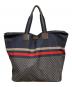 GUCCI（グッチ）の古着「ディアマンテナイロントートバッグ/グッチ/268106 001998/001998」｜ネイビー