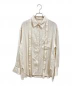 ebureエブール）の古着「ブライトストライプ ブラウス/エブール/3910700115」｜ホワイト