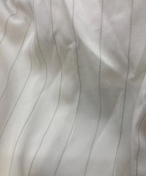 ebure（エブール）ebure (エブール) ブライトストライプ ブラウス/エブール/3910700115 ホワイト サイズ:38の古着・服飾アイテム