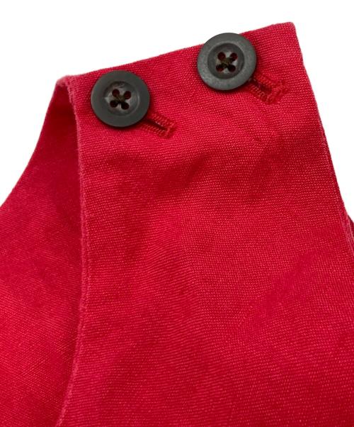 LEQUIO（レキオ）LEQUIO (レキオ) 麻ワンピース レッド サイズ:freeの古着・服飾アイテム