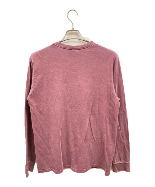 stussy（ステューシー）stussy (ステューシー) 長袖カットソー/ステューシー ピンク サイズ:Sの古着・服飾アイテム