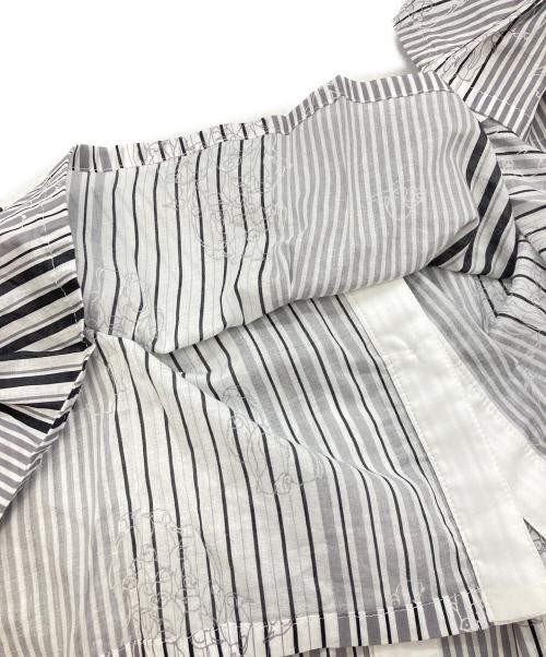 Marble SUD（マーブルシュッド）Marble SUD (マーブルシュッド) stripe penguin 半袖ワンピース/マーブルシュッド/03EM014070 ホワイト サイズ:Freeの古着・服飾アイテム