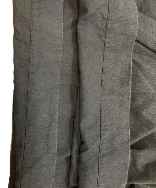 KAPITAL（キャピタル）KAPITAL (キャピタル) Cotton Linen Twill RUDE Baggy Pants/キャピタル/EK-1627LP ブラック サイズ:2の古着・服飾アイテム