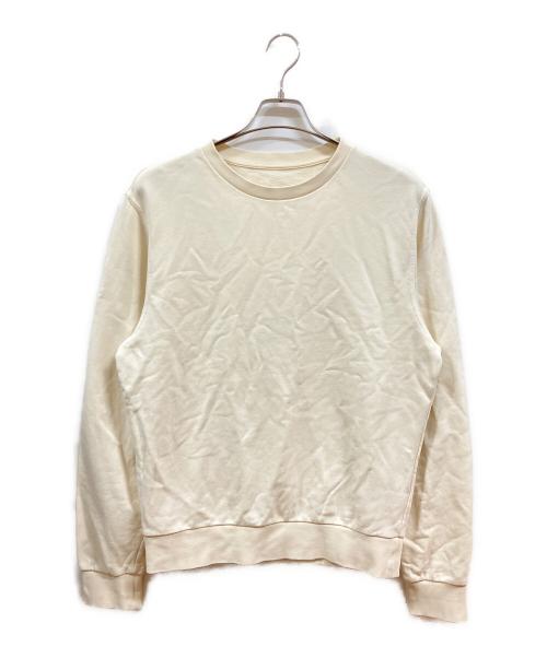Maison Margiela（メゾンマルジェラ）Maison Margiela (メゾンマルジェラ) エルボーパッチ スウェット/メゾンマルジェラ/S50GU0061 S25368 ホワイト サイズ:48の古着・服飾アイテム