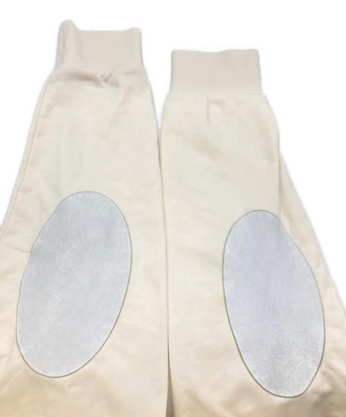 Maison Margiela（メゾンマルジェラ）Maison Margiela (メゾンマルジェラ) エルボーパッチ スウェット/メゾンマルジェラ/S50GU0061 S25368 ホワイト サイズ:48の古着・服飾アイテム