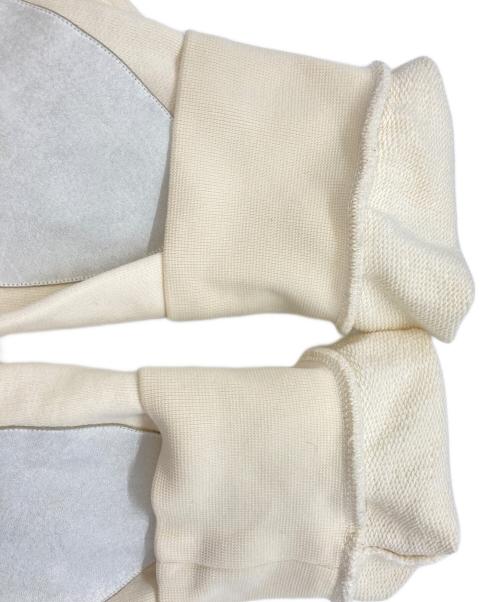 Maison Margiela（メゾンマルジェラ）Maison Margiela (メゾンマルジェラ) エルボーパッチ スウェット/メゾンマルジェラ/S50GU0061 S25368 ホワイト サイズ:48の古着・服飾アイテム