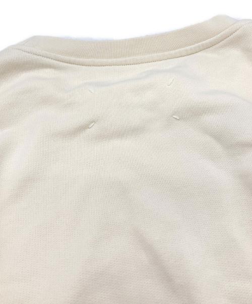 Maison Margiela（メゾンマルジェラ）Maison Margiela (メゾンマルジェラ) エルボーパッチ スウェット/メゾンマルジェラ/S50GU0061 S25368 ホワイト サイズ:48の古着・服飾アイテム