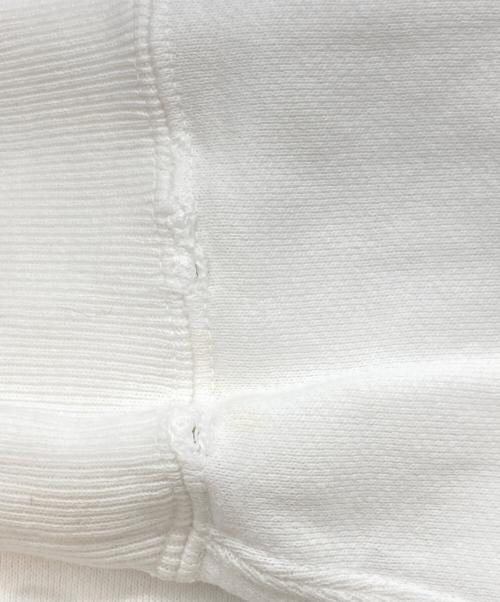 Ron Herman（ロンハーマン）Ron Herman (ロンハーマン) ダメージ加工スウェット/ロンハーマン/2520900140 1071 ホワイト サイズ:Ｍの古着・服飾アイテム