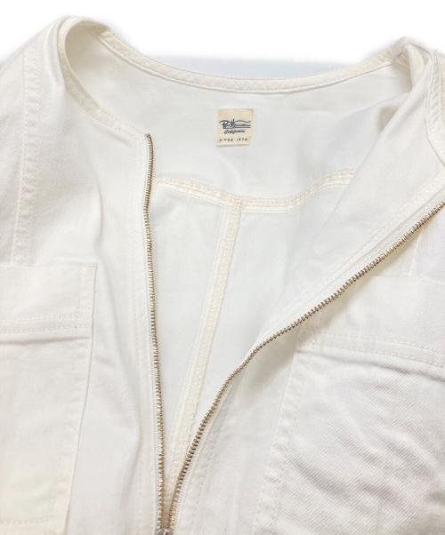 Ron Herman（ロンハーマン）Ron Herman (ロンハーマン) デニムワンピース ホワイト サイズ:XSの古着・服飾アイテム