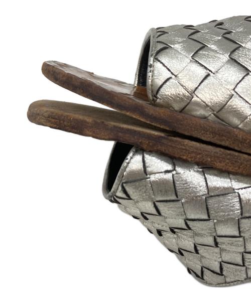 BOTTEGA VENETA（ボッテガベネタ）BOTTEGA VENETA (ボッテガベネタ) レザーサンダル/ボッテガベネタ シルバー サイズ:不明の古着・服飾アイテム
