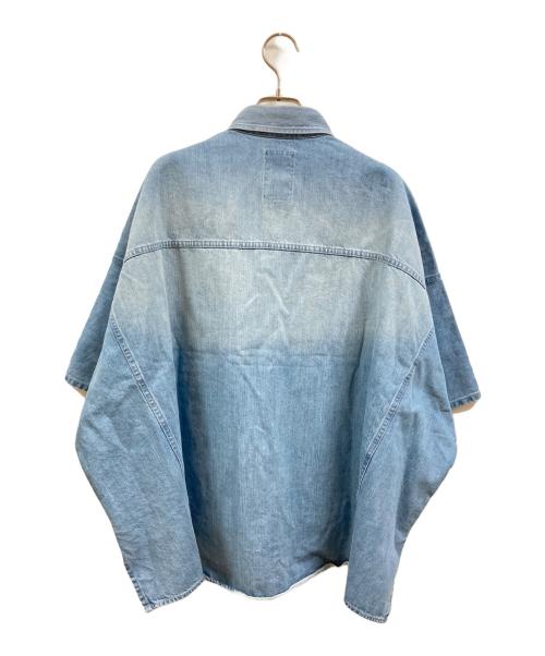 Whim Gazette（ウィムガゼット）Whim Gazette (ウィムガゼット) DENIMドルマンシャツ/ウィムガゼット/WGD1051204A0001 インディゴ サイズ:Freeの古着・服飾アイテム