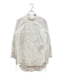 Whim Gazette（ウィムガゼット）の古着「スタンドカラーシャツ/ウィムガゼット/WGZ1051104A0003」｜ホワイト