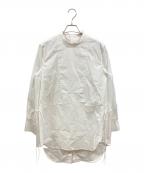 Whim Gazetteウィムガゼット）の古着「スタンドカラーシャツ/ウィムガゼット/WGZ1051104A0003」｜ホワイト