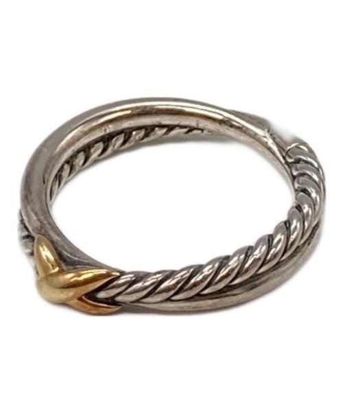 DAVID YURMAN（デヴィッド・ヤーマン）DAVID YURMAN (デヴィッド・ヤーマン) 18Kイエローゴールド＆スターリングシルバー/デヴィッド・ヤーマン シルバー サイズ:12号の古着・服飾アイテム