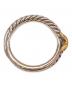 中古・古着 DAVID YURMAN (デヴィッド・ヤーマン) 18Kイエローゴールド＆スターリングシルバー/デヴィッド・ヤーマン シルバー サイズ:12号：14000円