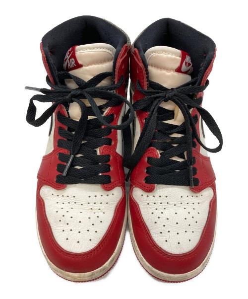 NIKE（ナイキ）NIKE (ナイキ) GS Air Jordan 1 High OG/ナイキ/FD1437-612/CHICAGO LOST & FOUND ホワイト×レッド サイズ:23cmの古着・服飾アイテム