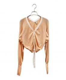 LOEWE（ロエベ）の古着「カーディガン/ロエベ/17175012101」｜ピンク