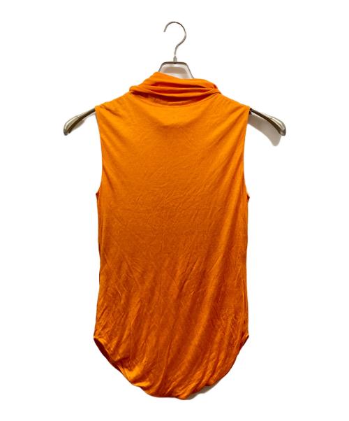 LOEWE（ロエベ）LOEWE (ロエベ) ハイネックノースリーブカットソー/ロエベ/1718170 D2199231PC オレンジ サイズ:Sの古着・服飾アイテム
