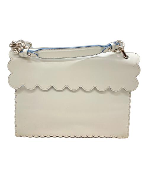 FENDI（フェンディ）FENDI (フェンディ) ショルダーバッグ/フェンディ/8BT283/キャナイエフ/03897079 グレーの古着・服飾アイテム