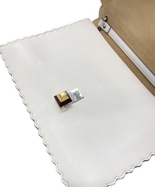 FENDI（フェンディ）FENDI (フェンディ) ショルダーバッグ/フェンディ/8BT283/キャナイエフ/03897079 グレーの古着・服飾アイテム