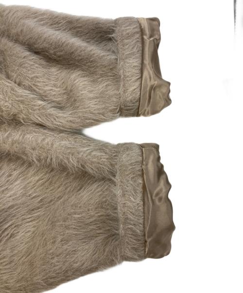 Ravissant Laviere（ラヴィソン ラヴィエール）Ravissant Laviere (ラヴィソン ラヴィエール) アルパカシャギーショートコート ベージュ サイズ:Mの古着・服飾アイテム