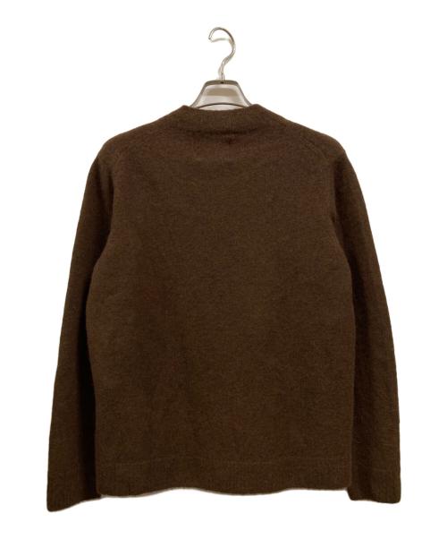 Nahyat（ナヤット）Nahyat (ナヤット) アルパカニットセーター ブラウン サイズ:Freeの古着・服飾アイテム