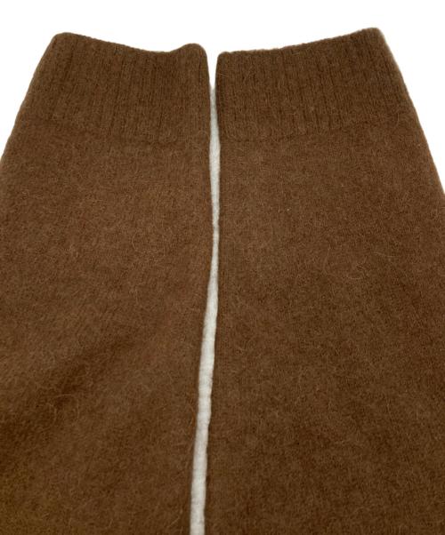 Nahyat（ナヤット）Nahyat (ナヤット) アルパカニットセーター ブラウン サイズ:Freeの古着・服飾アイテム