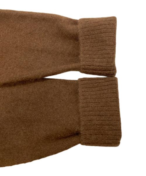 Nahyat（ナヤット）Nahyat (ナヤット) アルパカニットセーター ブラウン サイズ:Freeの古着・服飾アイテム